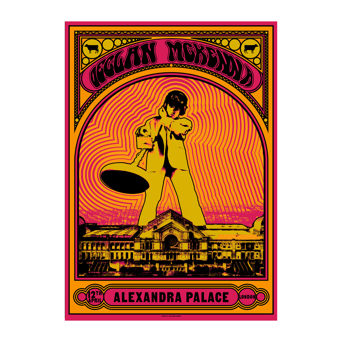 Alexandra Palace | A2 Tour Poster