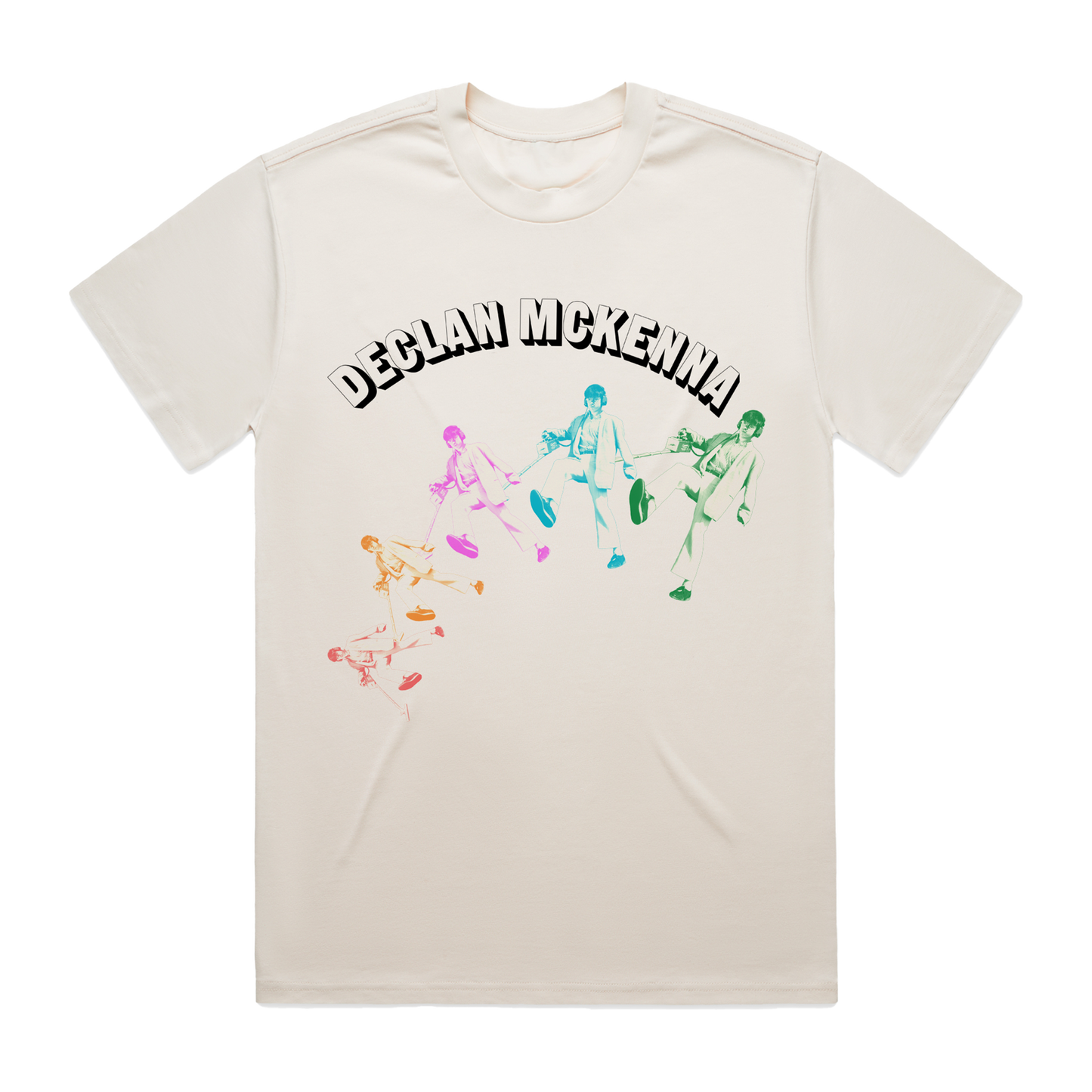 Cascading Photo UK 2024 Tour T-Shirt (Ecru)