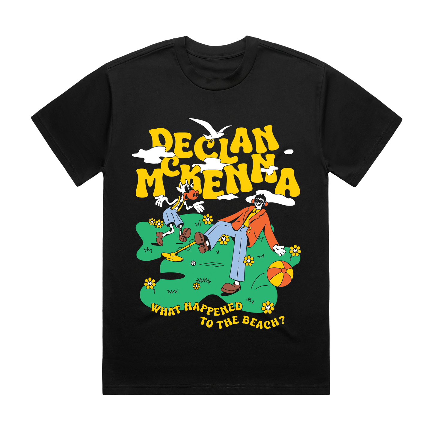 Dancing Cow 2024 EU Tour Black T-Shirt