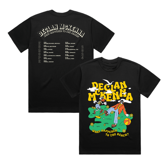 Dancing Cow 2024 EU Tour Black T-Shirt