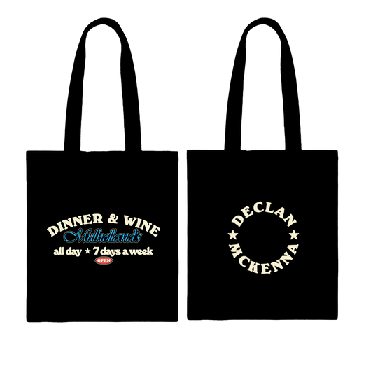 Dinner & Wine Tote Bag