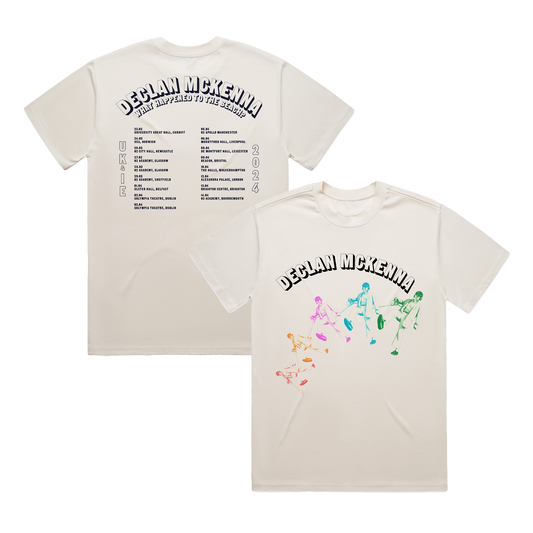 Cascading Photo UK 2024 Tour  T-Shirt (Ecru)