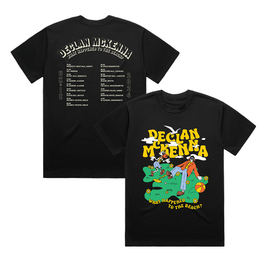 Dancing With The Cow UK 2024 Tour T-Shirt (Black)