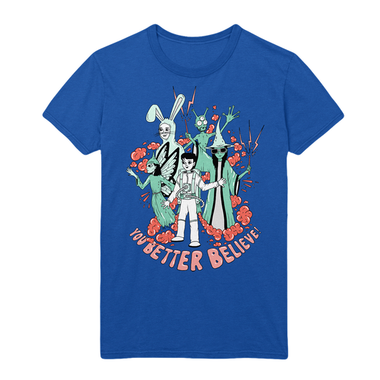 Better Believe Tee (Blue)