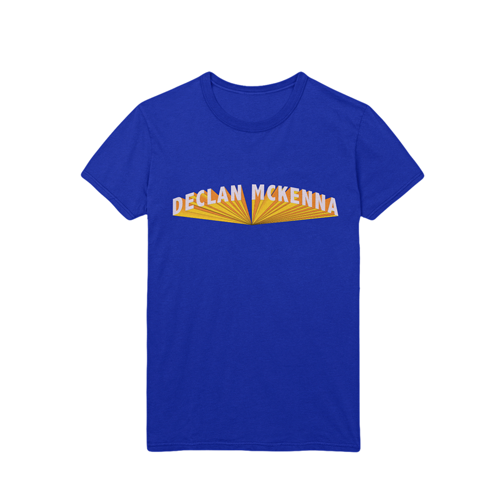T-shirt avec logo 3D (bleu)