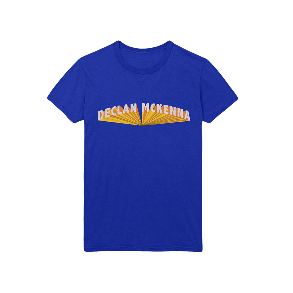 T-shirt avec logo 3D (bleu)
