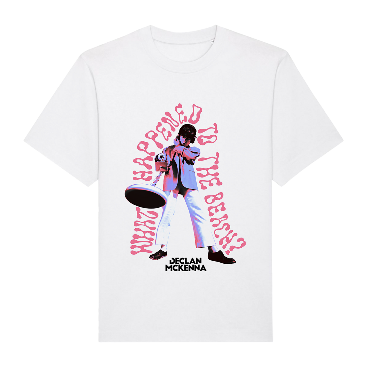 What Happened To The Beach? | White Tee