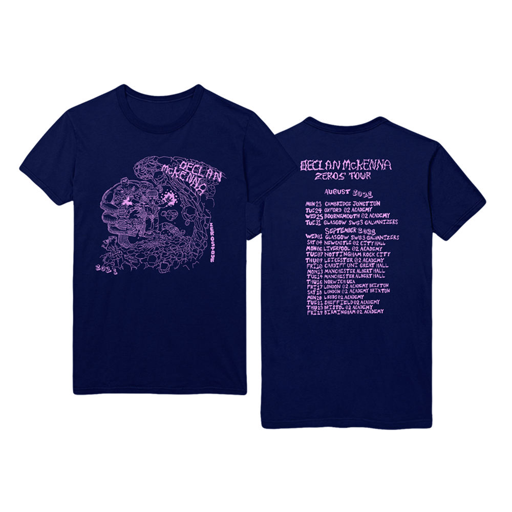 Zeros Tour 2021 Navy T-shirt