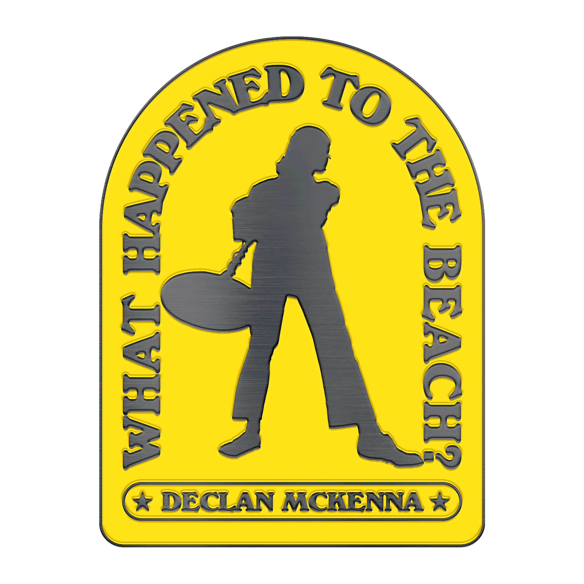 What Happened To The Beach Pin Badge Official Store Declan Mckenna