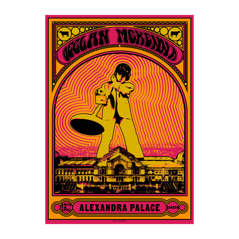 Alexandra Palace | A2 Tour Poster