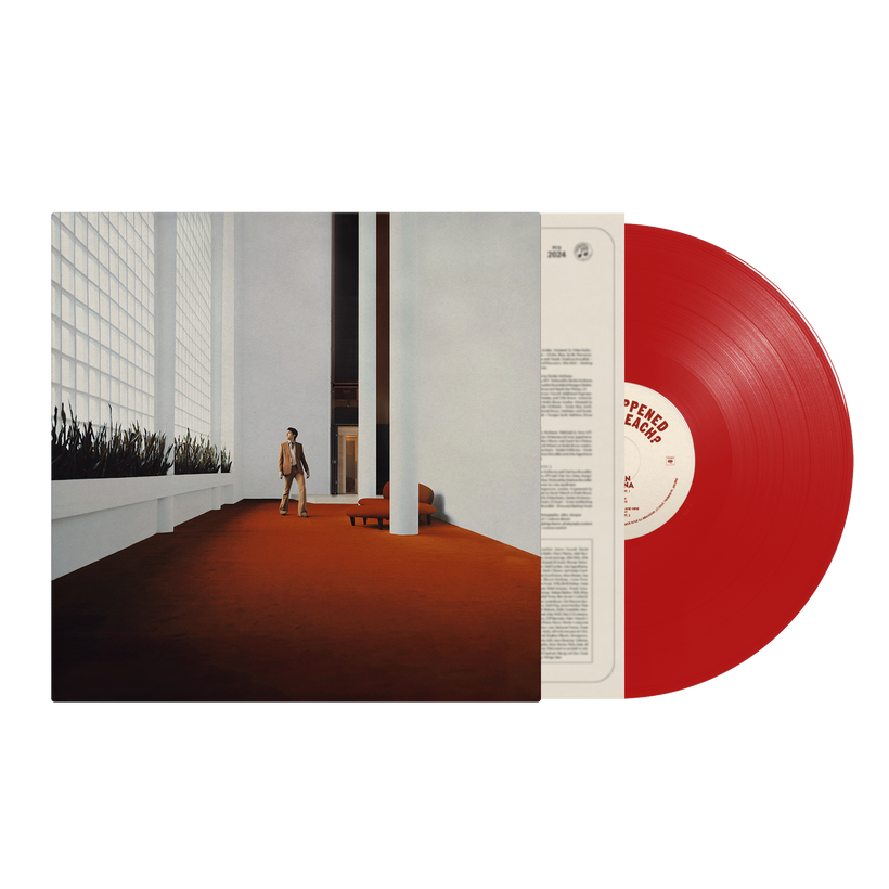 What Happened To The Beach? | Alt Cover Red LP