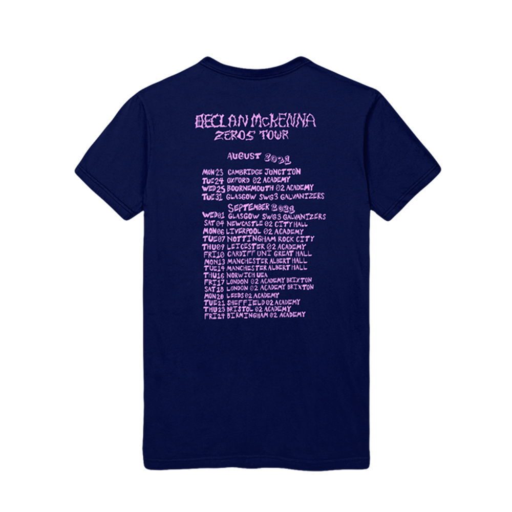Zeros Tour 2021 Navy T-shirt